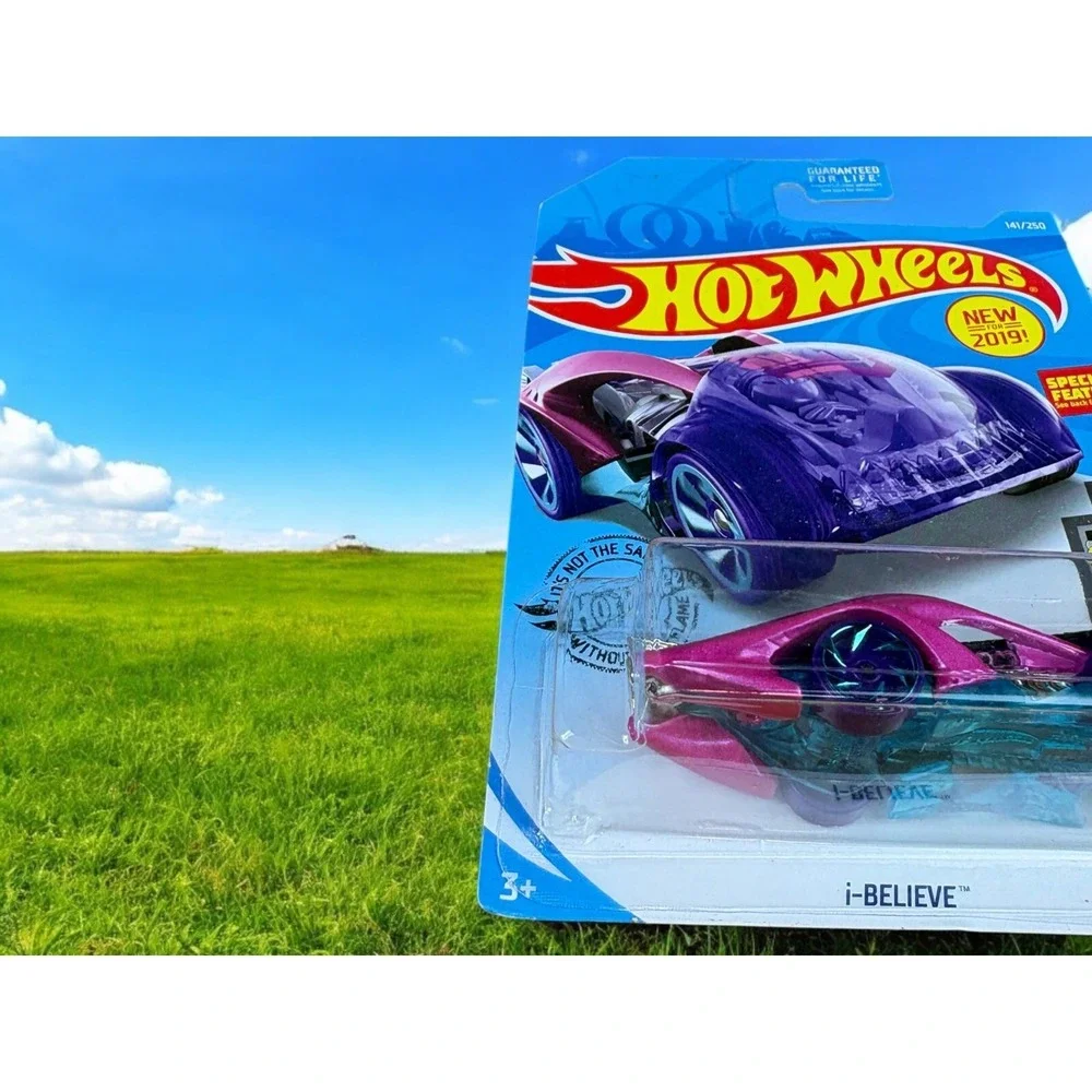 2017 Hot Wheels i-Believe Diecast Car - HW Space - Purple Pink - 4/5